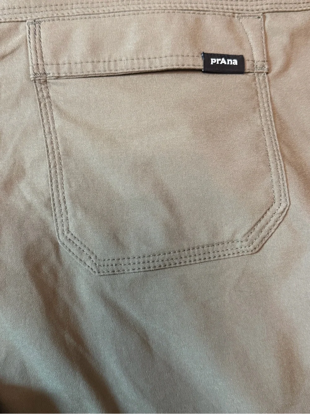 NWT prAna Stretch Zion Pant II Relaxed Fit 33x32 Slate Green Hiking Pants